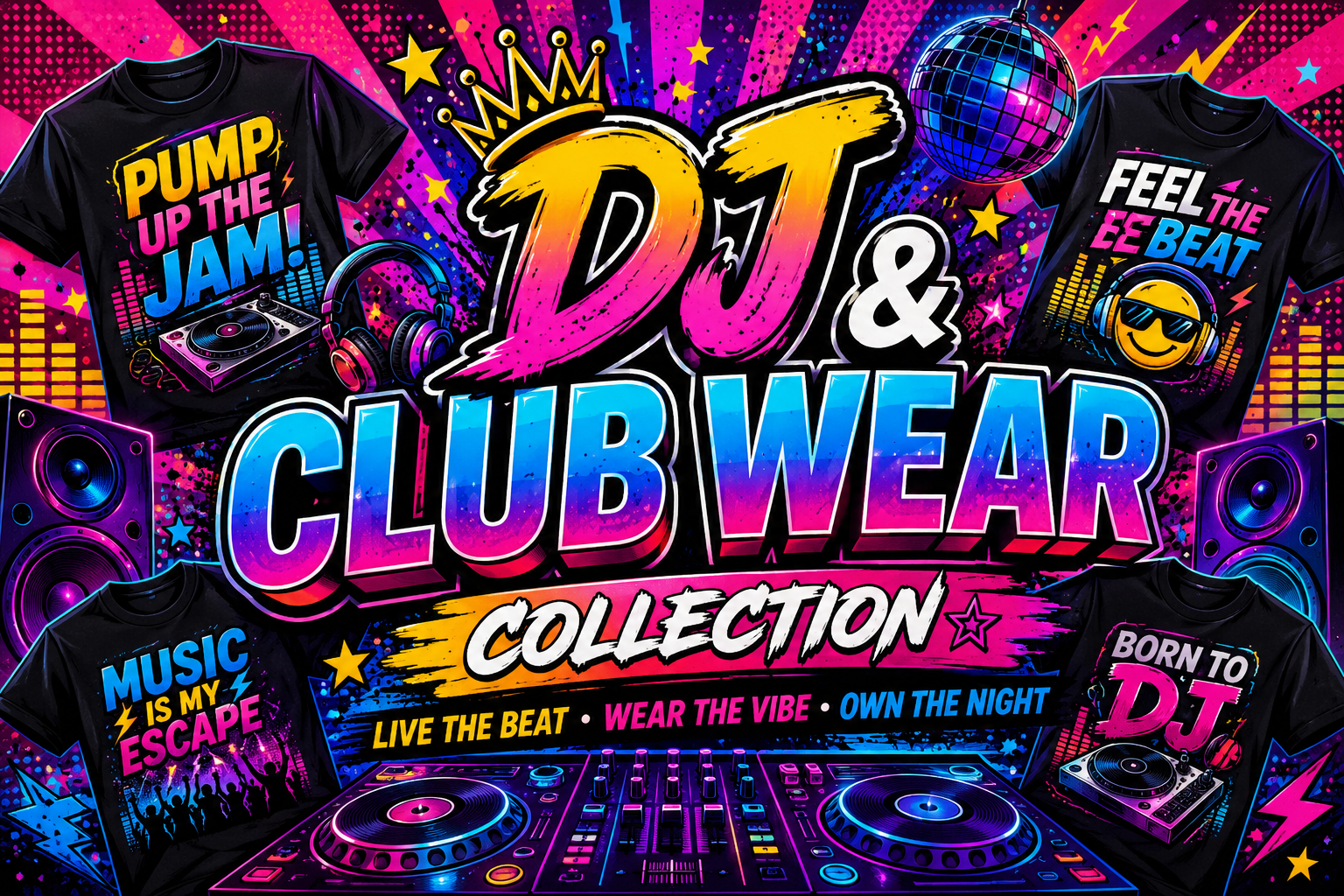 DJ and club wear collection 