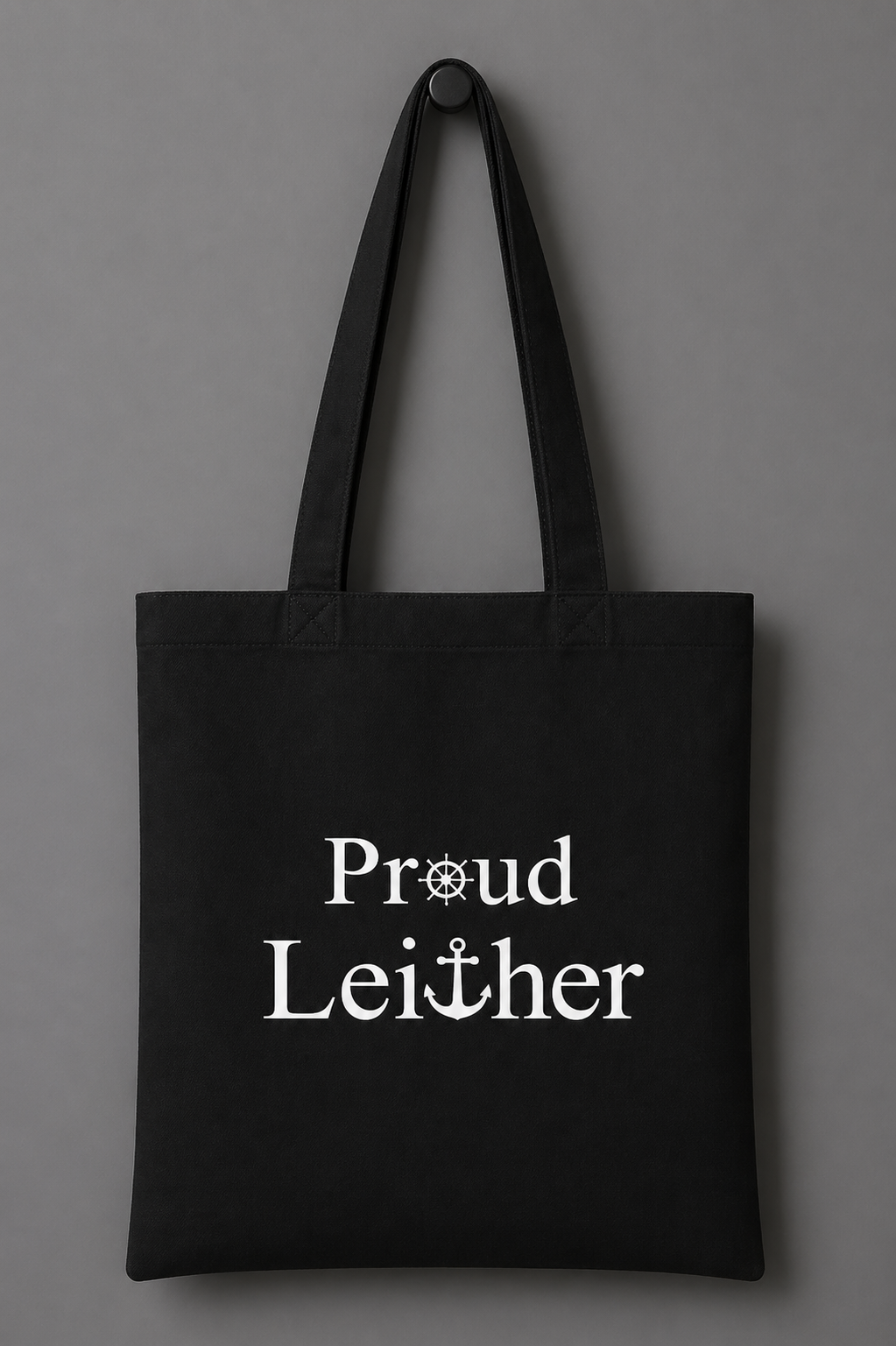 “Proud Leither” Tote Bag – Coastal Anchor Design | Reusable Shopper | Beach & Everyday Bag | Love from Leith