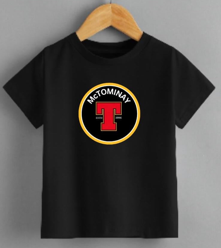 McTominay T Scotland T-Shirt – Football Inspired Graphic Tee (Black & White)kids & adults