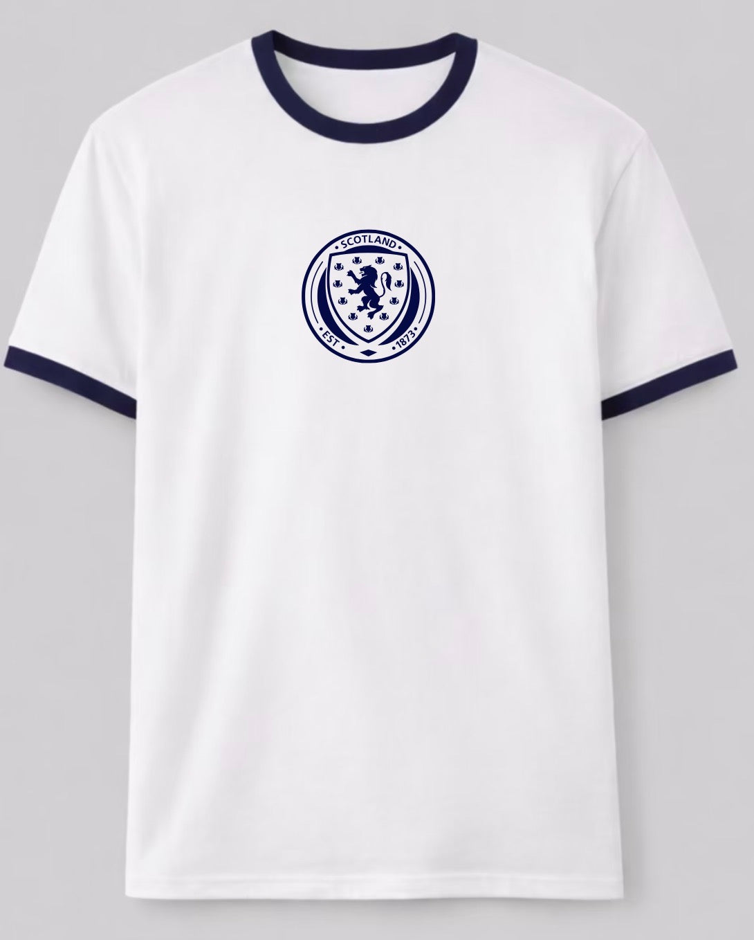 Scotland Ringer T-Shirts for kids, adults & Baby Vest Set | Matching Family Outfits | Scotland 2026 Collection