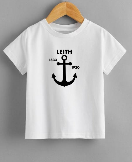Leith Anchor T-Shirt – Established 1833, Edinburgh 1920 ADULT