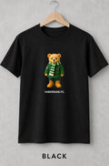 Hibernian Teddy Bear T-Shirt | Kids & Adults Football Fan Tee | Cute Hibs Supporter Top |