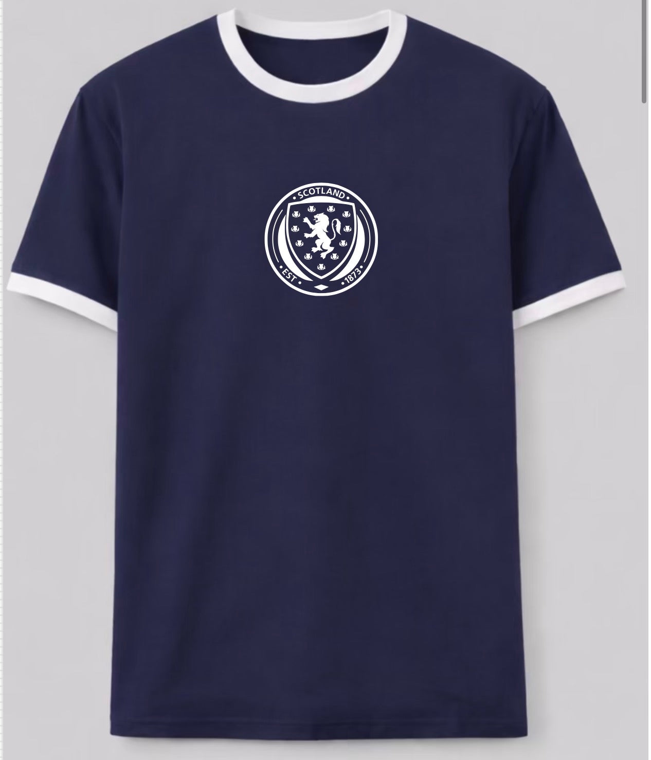 Scotland Ringer T-Shirts for kids, adults & Baby Vest Set | Matching Family Outfits | Scotland 2026 Collection