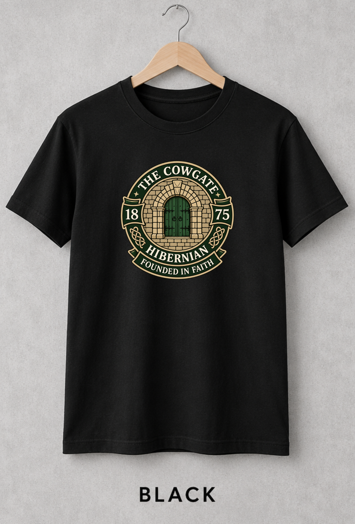 The Cowgate Hibernian inspired 1875 T-Shirt
