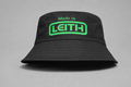 Made in Leith Bucket Hat – Printed Logo | Black, White & Green | Unisex Streetwear Hat