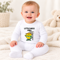 Little Miss Hibs Baby Grow – Easter Road Inspired Football Baby Outfit