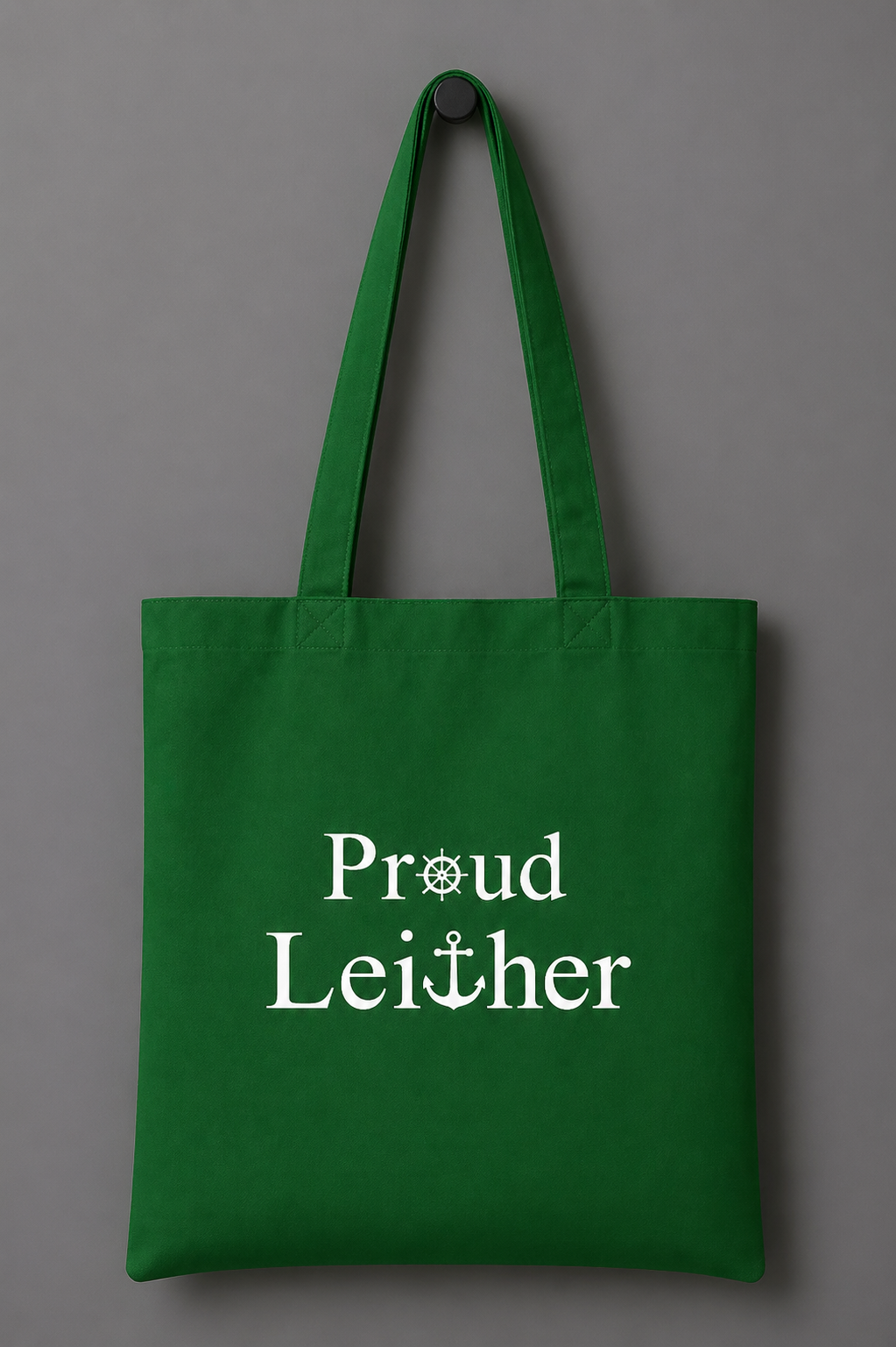 “Proud Leither” Tote Bag – Coastal Anchor Design | Reusable Shopper | Beach & Everyday Bag | Love from Leith