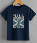 Yes Sir I can boogie T-shirt! Scotland World Cup T-shirt, America 2026 ADULT