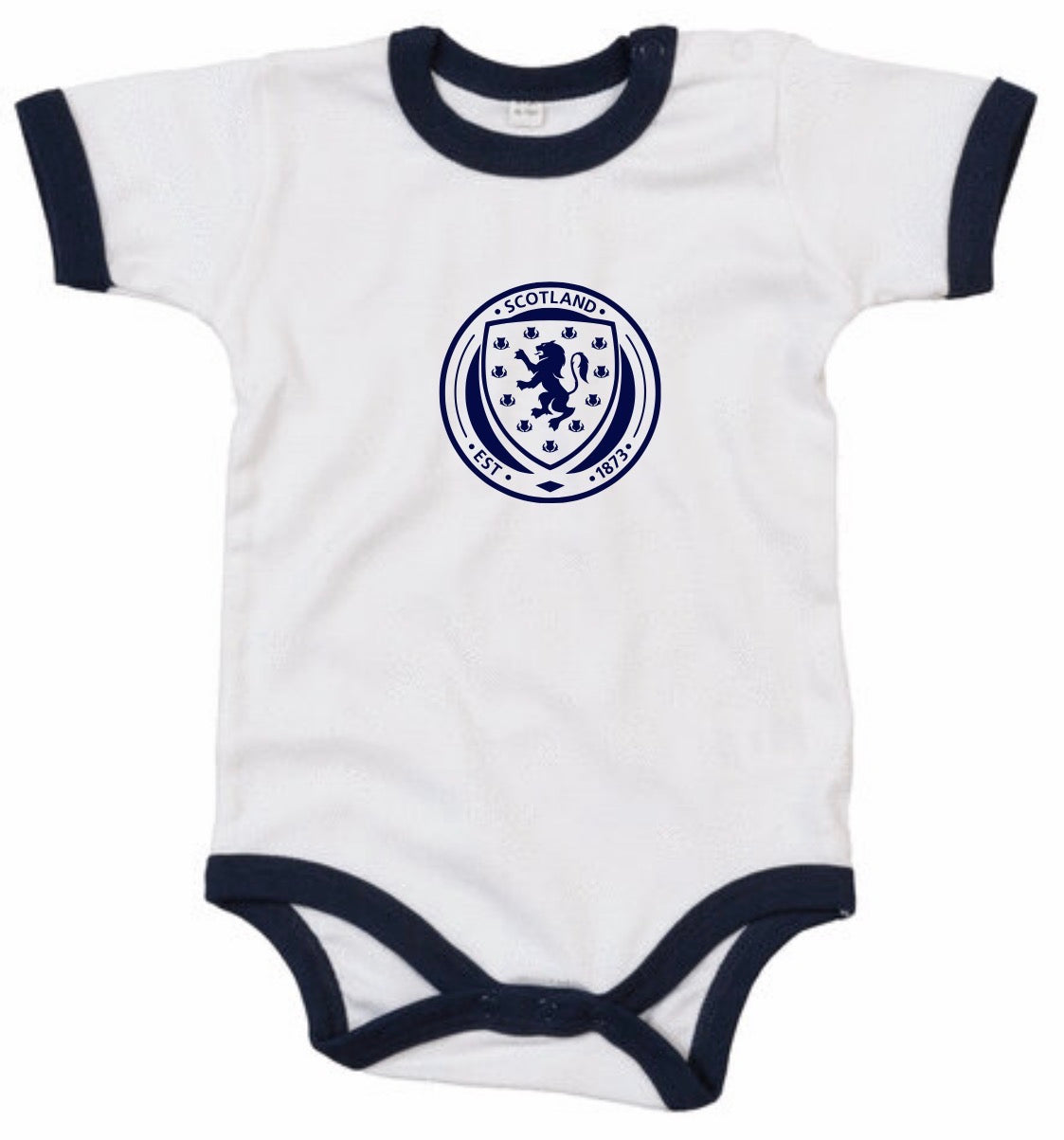 Scotland Ringer T-Shirts for kids, adults & Baby Vest Set | Matching Family Outfits | Scotland 2026 Collection
