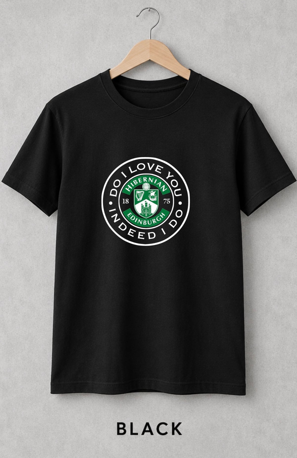 Do I Love You? Indeed I Do T-Shirt | Hibs Inspired Edinburgh Football Fan Tee | Kids & Adults