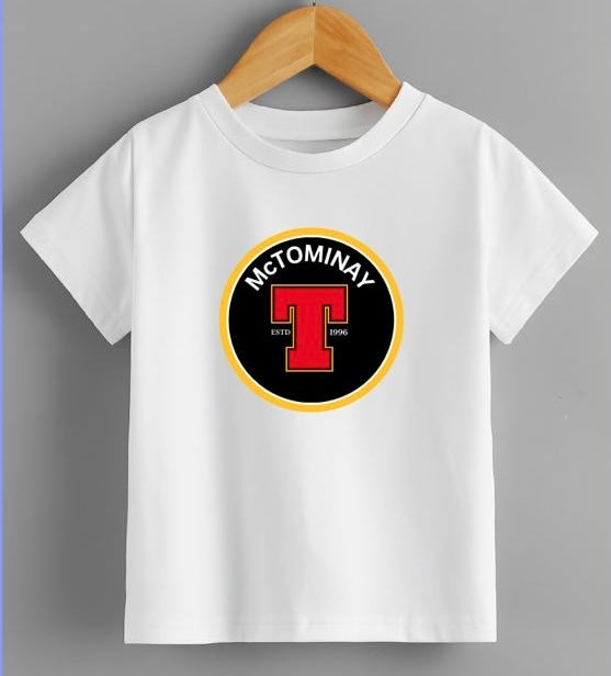 McTominay T Scotland T-Shirt – Football Inspired Graphic Tee (Black & White)kids & adults