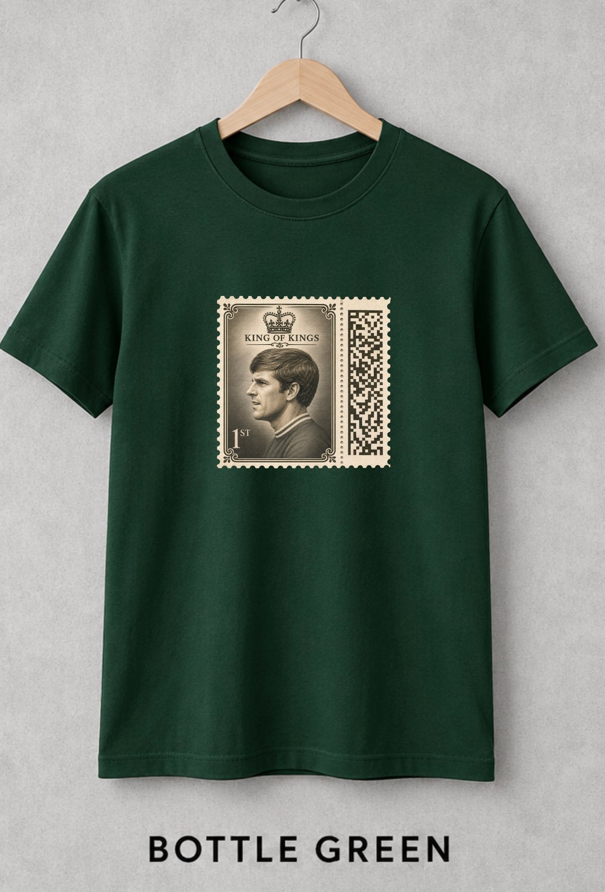 Pat Stanton King of Kings Hibs T-Shirt | Hibernian FC Inspired Retro Football Tee ADULTS & KIDS