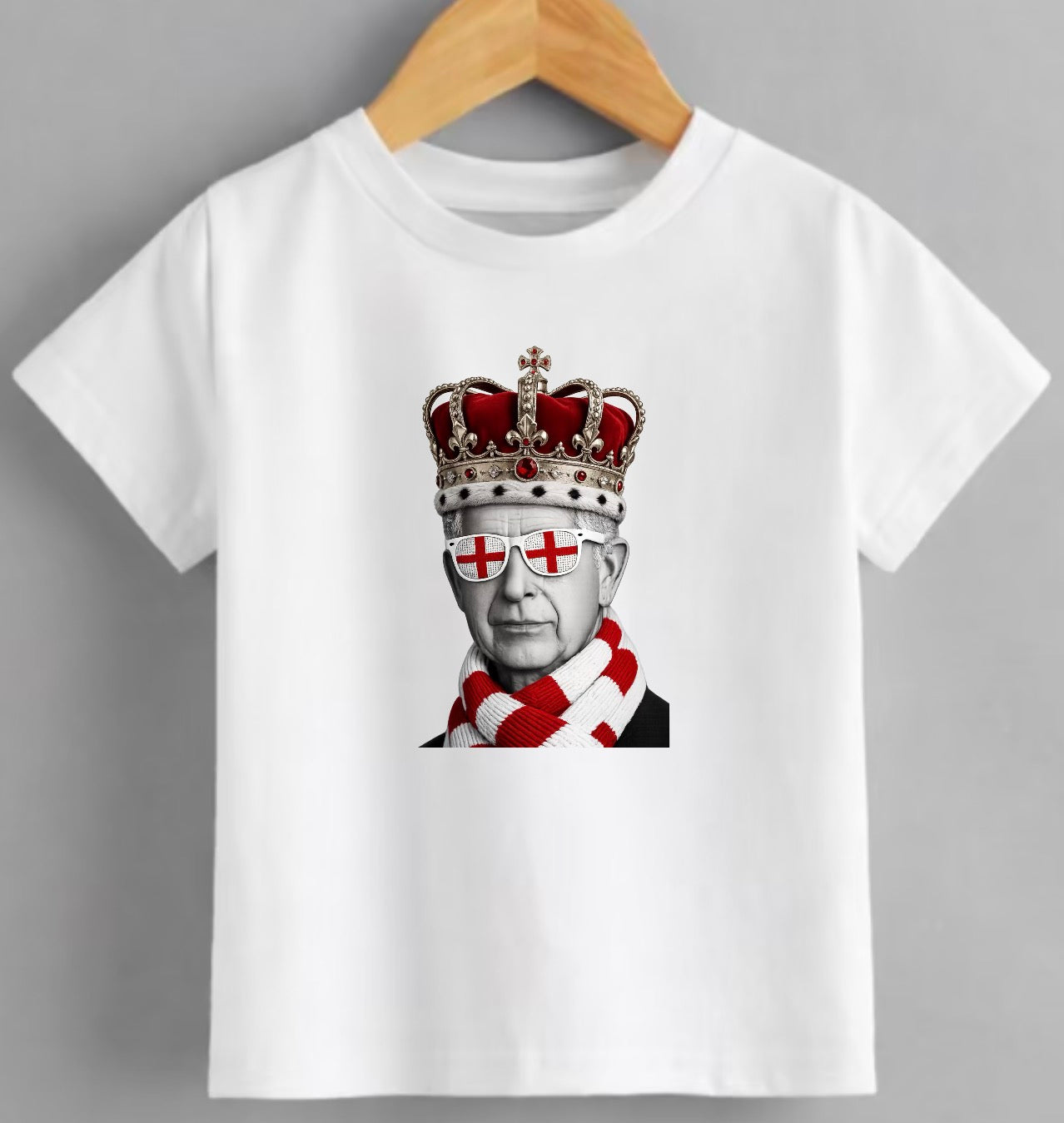 England “For King & Country Bring It Home Chaps” T-Shirt – Funny England Football Tee for Kids & Adults | World Cup Fan Shirt