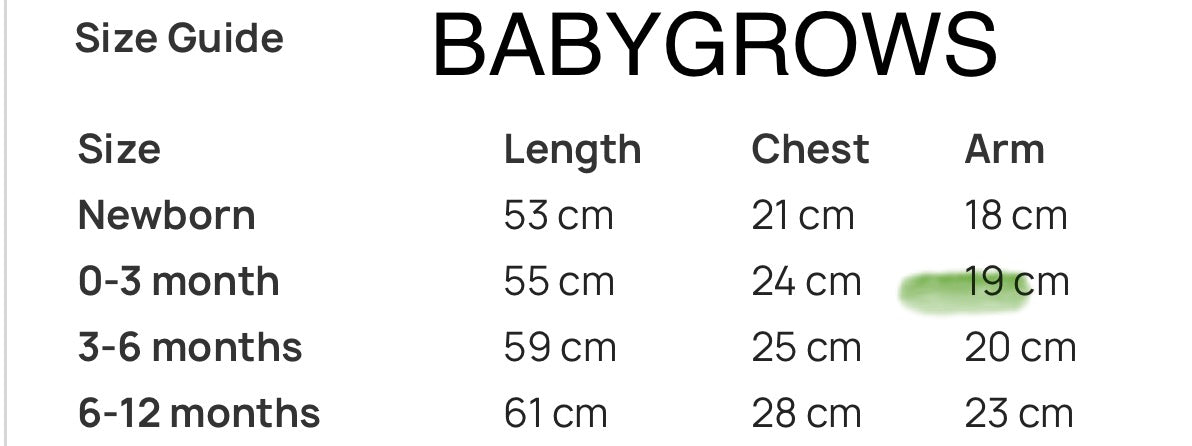 Made in Leith Personalised Baby Grow – Long Sleeve Romper | Newborn Gift | Custom Baby Outfit