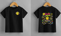 House Music Saved My Life T-Shirt – Retro Rave Smiley DJ Tee | 90s Clubwear | Front or Back Print Option