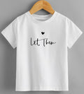 Let Them T-Shirt – Minimalist Quote Tee | Positive Mindset Graphic Tee | Unisex Adults & Kids Tee | Motivational Slogan Shirt