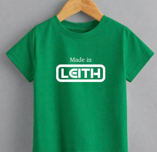 Made in Leith T-Shirt | Unisex Local Pride Tee ADULT