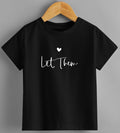 Let Them T-Shirt – Minimalist Quote Tee | Positive Mindset Graphic Tee | Unisex Adults & Kids Tee | Motivational Slogan Shirt
