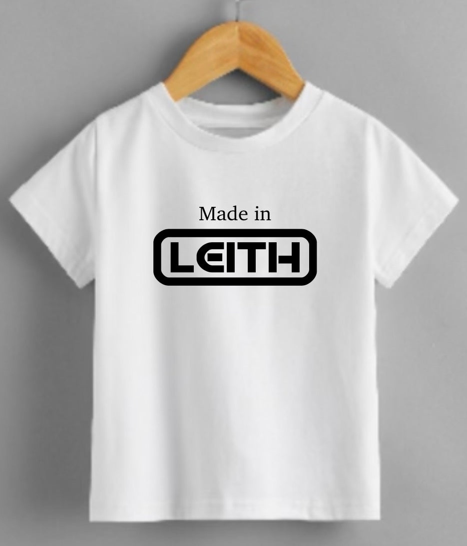 Made in Leith T-Shirt | Unisex Local Pride Tee ADULT