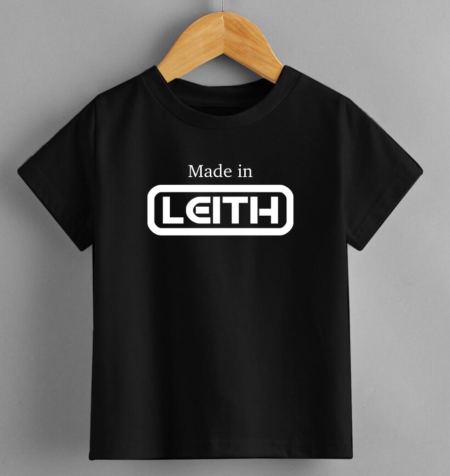 Made in Leith T-Shirt | Unisex Local Pride Tee ADULT
