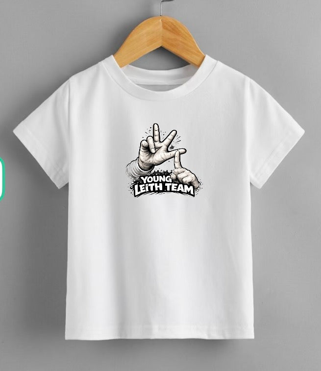 Young Leith Team Hand Sign T-Shirt | YLT Graphic Tee | Leith Streetwear KIDS & ADULTS