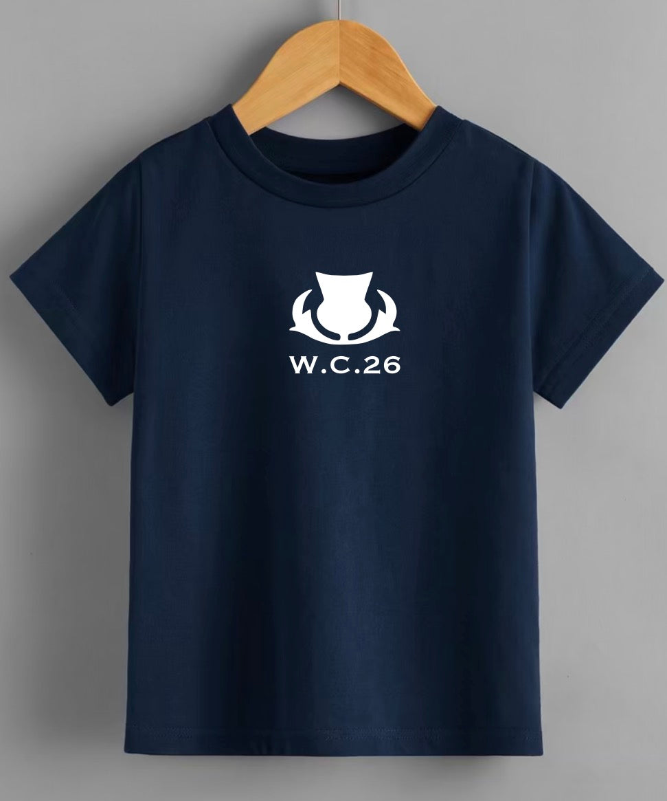 Scotland W.C.26 Supporter T-Shirt 
America 2026 ADULT