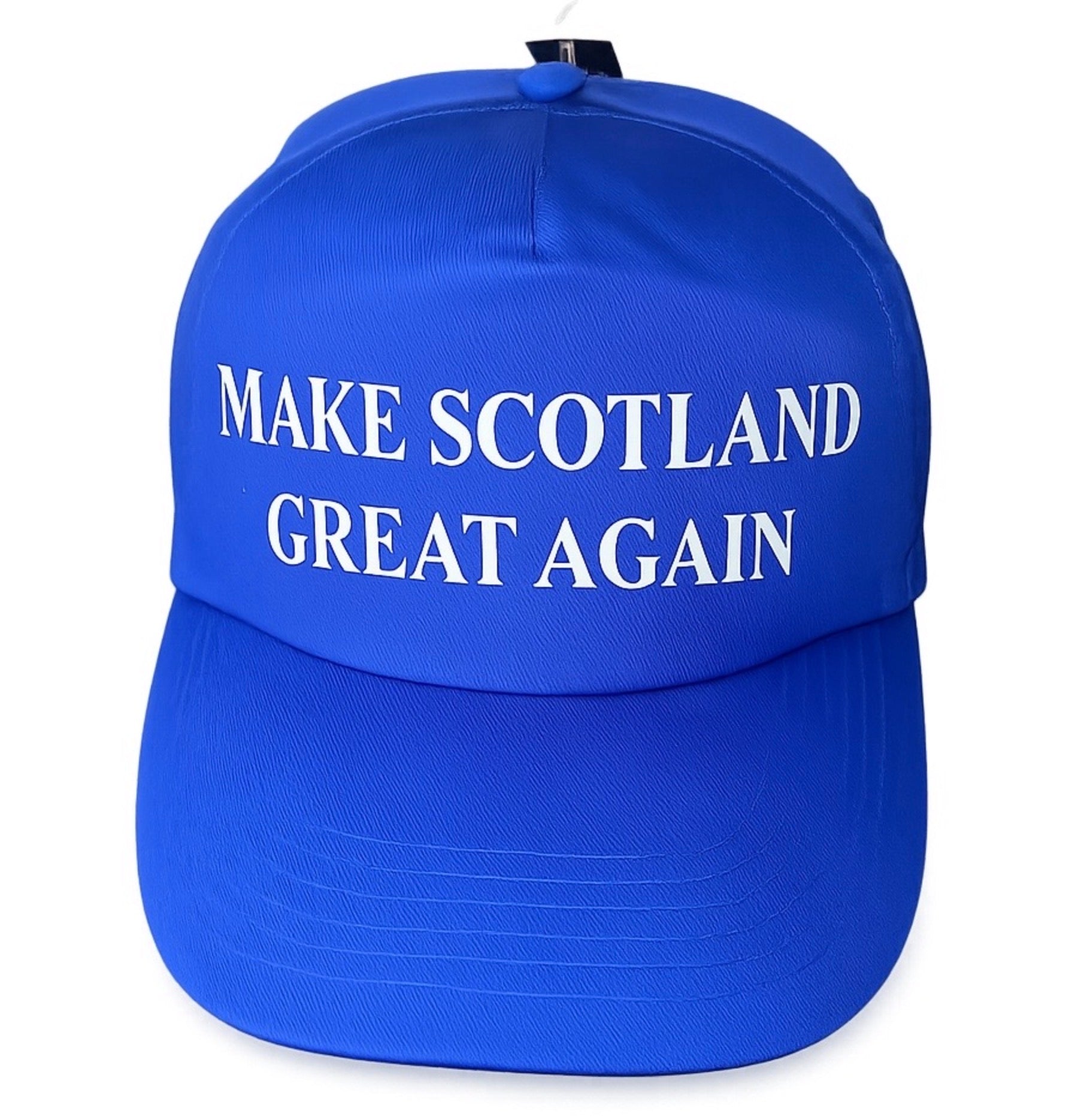 Personalised Slogan Caps | Custom Text Baseball Hat | Any Wording Printed make Scotland great again