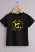Hibernian FC Inspired Erin Go Bragh T-Shirt – Hibs Football Tee – Black or Green ADULTS & KIDS