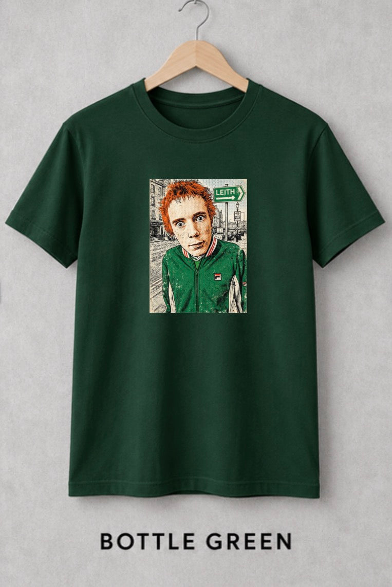 Leith Punk Rock Inspired T-Shirt – Retro Edinburgh Street Art Tee
