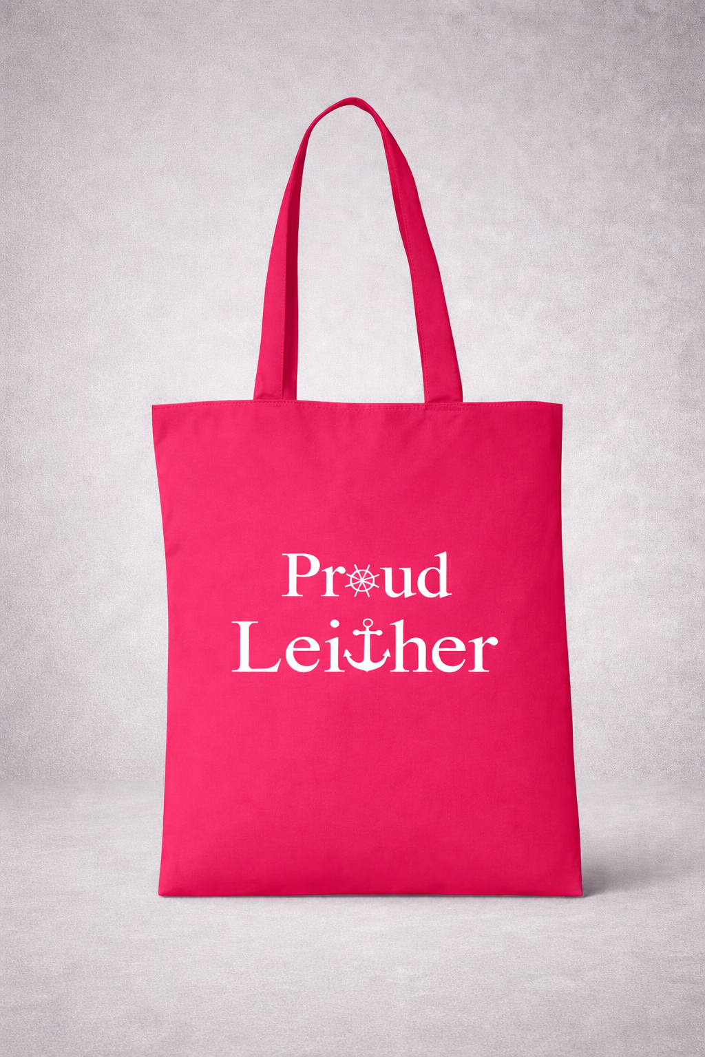 “Proud Leither” Tote Bag – Coastal Anchor Design | Reusable Shopper | Beach & Everyday Bag | Love from Leith