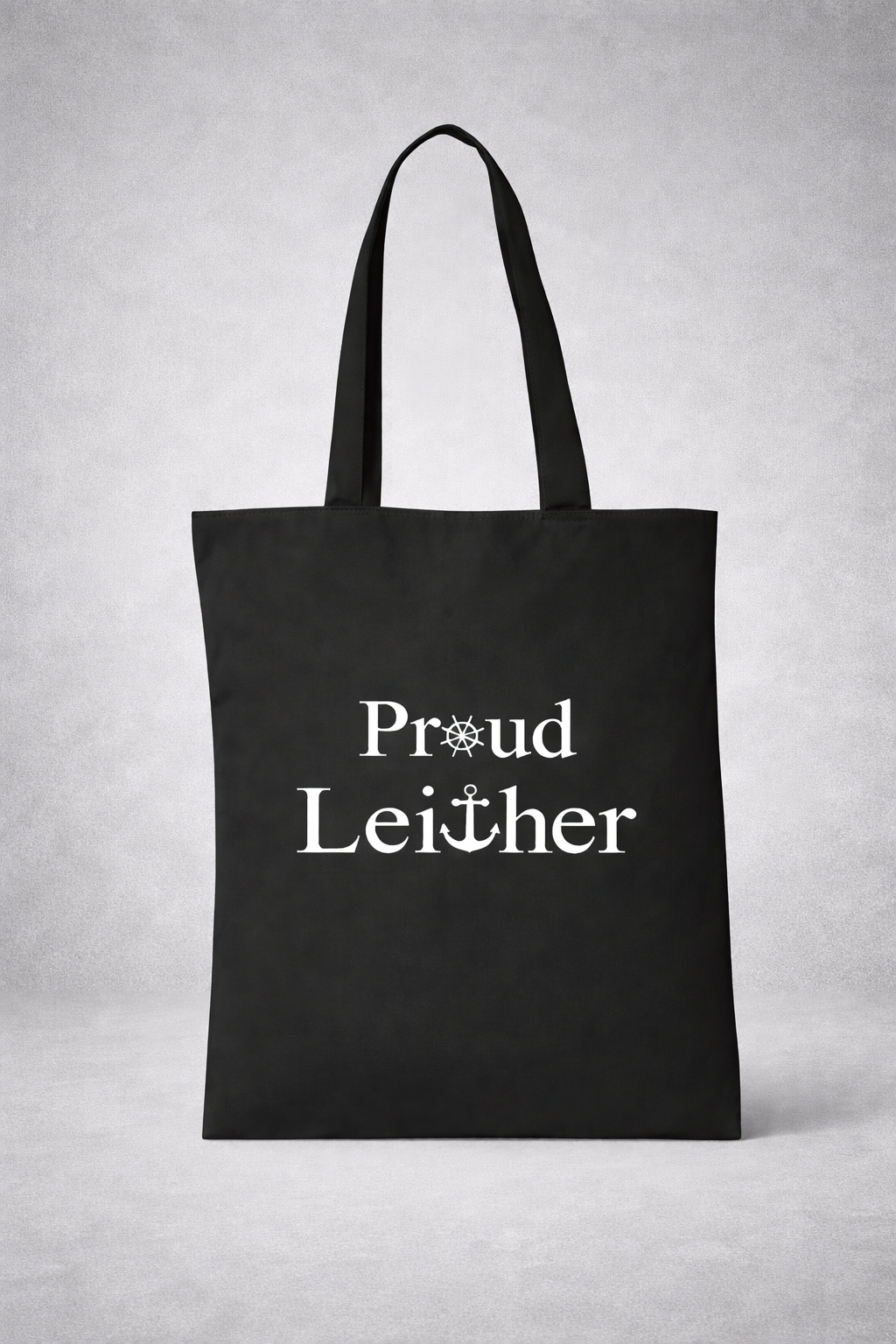 “Proud Leither” Tote Bag – Coastal Anchor Design | Reusable Shopper | Beach & Everyday Bag | Love from Leith