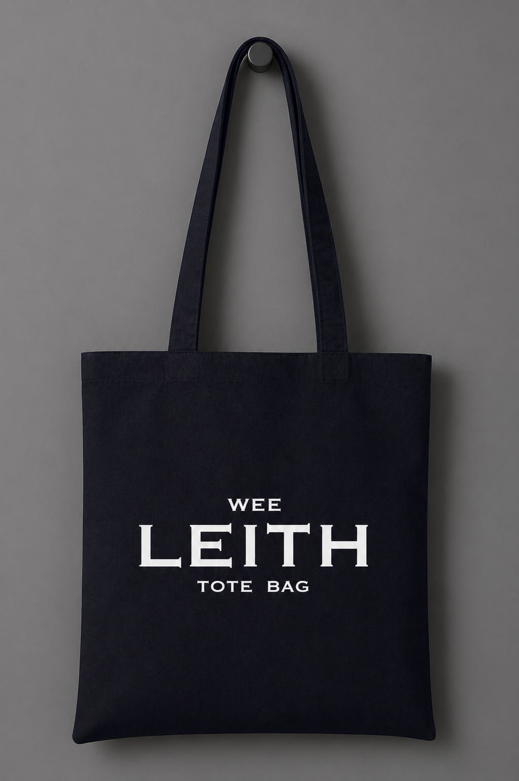 Wee Leith Tote Bag | Edinburgh Shopper Bag | Reusable Cotton Tote | Scottish Gift | Love from Leith