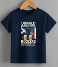 Donald where’s your troosers T-shirt! Scotland World Cup T-shirt ADULT
