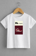Hh Hearts” Alphabet Style T-Shirt – Hearts FC Inspired Edinburgh Fan Tee kids & adults