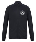 Scotland Crest Navy Zip-Up Jacket | Premium Lightweight Track Top | Scotland Supporters Wear | Love from Leith kids & adults