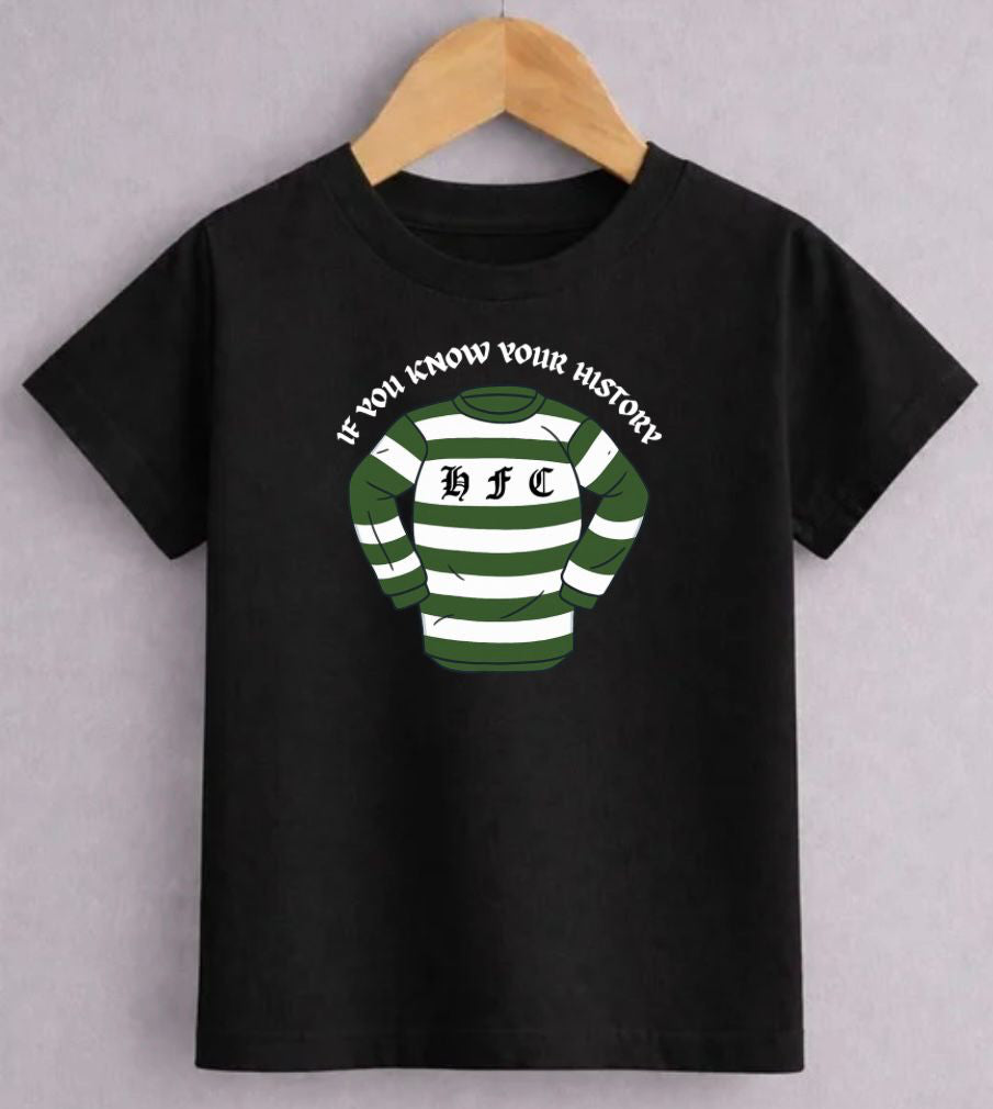 If You Know Your History – Hibernian FC Heritage T-Shirt ADULTS & KIDS